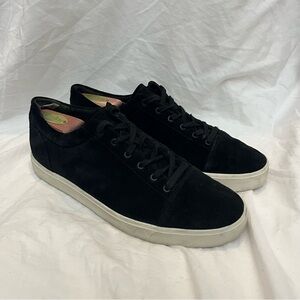 Vince Lace-Up Sneakers - Black Suede - US 10 ( EU 40)